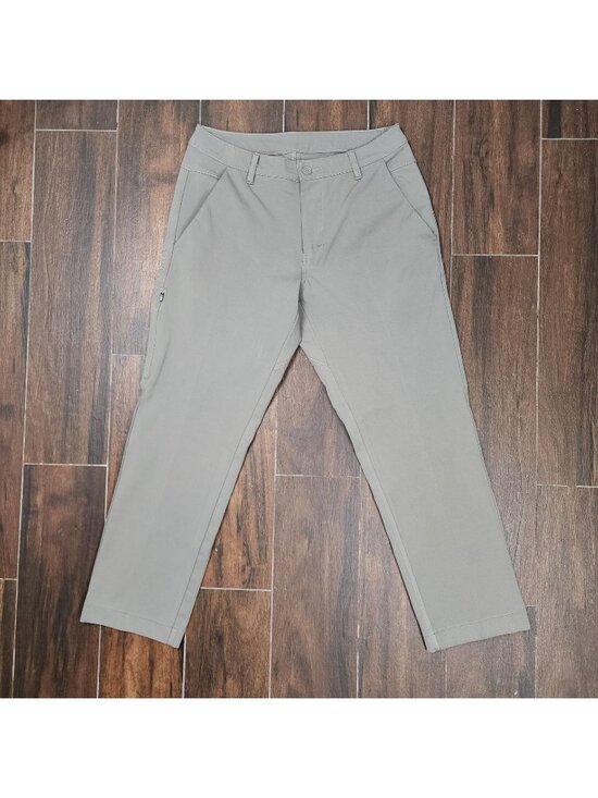 BYLT Basics Other - BYLT Premium Basics Everyday Pants Mens 32x26 Chino Khaki Casual Stretch